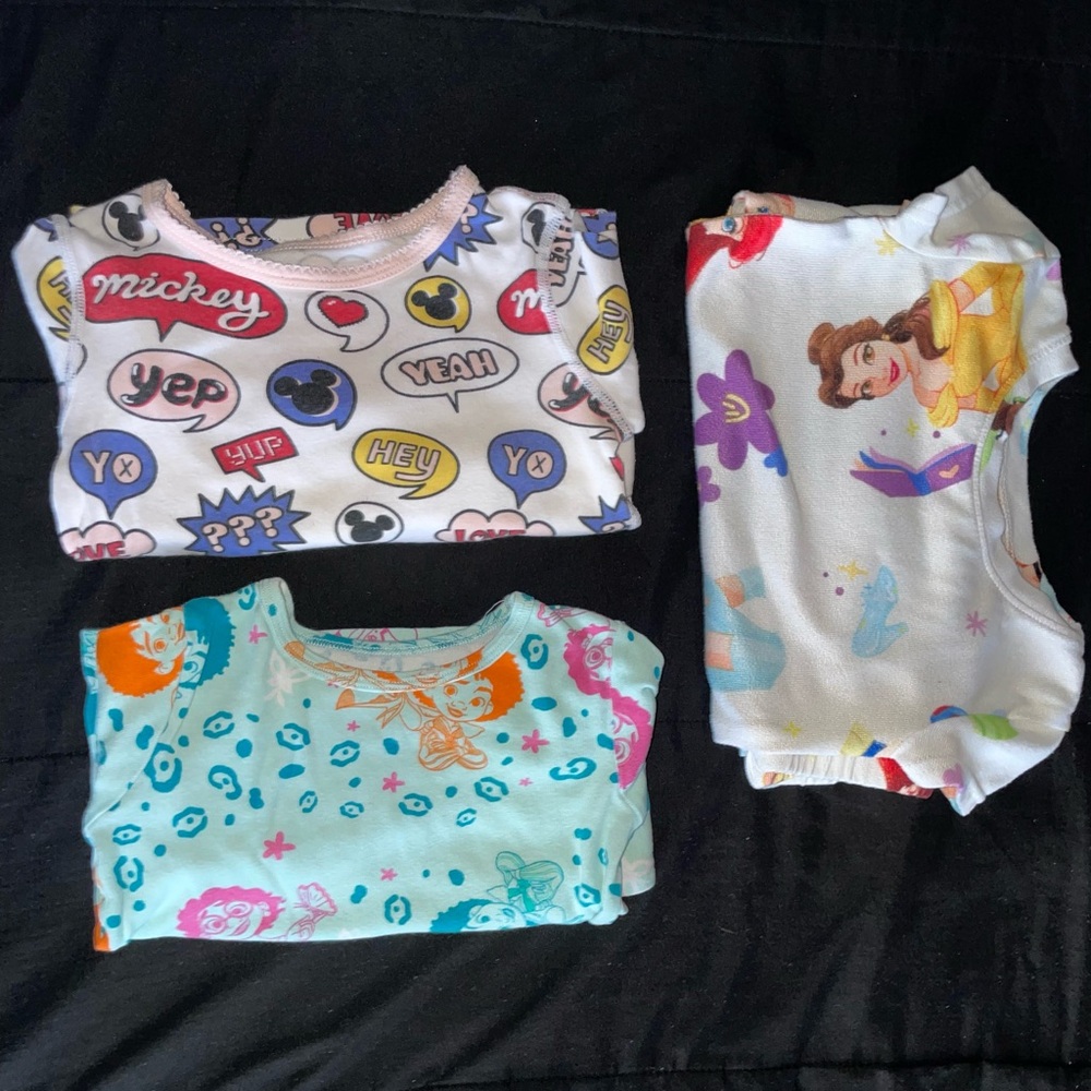 Disney Themed PJ Sets